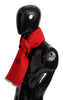Givenchy Elegant Red Wool Blend Unisex Scarf