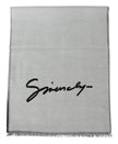 Givenchy Elegant Monochrome Wool-Silk Blend Scarf