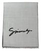 Givenchy Elegant Monochrome Wool-Silk Blend Scarf