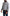 Dolce & Gabbana Elegant Gray Turtleneck Latin Motif Pullover