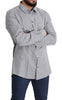 Dolce & Gabbana Checkered Slim Fit Cotton Dress Shirt