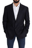 Dolce & Gabbana Elegant Black Virgin Wool Men's Blazer