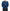 Exte Elegant Deep V-Neck Sweater in Blue