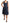 Dolce & Gabbana Elegant Polka-Dotted Blue A-Line Dress