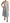 Dolce & Gabbana Elegant Striped Floral A-Line Dress