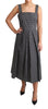 Dolce & Gabbana Elegant Sleeveless Geometric A-line Dress