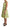 Dolce & Gabbana Elegant Yellow Floral A-Line Sleeveless Dress