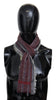 Missoni Elegant Wool Striped Logo Scarf