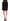 Corrado De Biase Elegant Black Wool-Cotton Blend Skirt