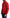 Dolce & Gabbana Chic Red Turtle Neck Zip Cardigan Sweater