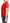 Moschino Chic Red Cotton Tee with Signature Print