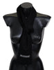 Missoni Elegant Embroidered Wool Scarf in Black