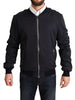 Dolce & Gabbana Elegant Silk Blend Bomber Jacket