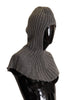 Dolce & Gabbana Elegant Cashmere Hood Scarf in Gray