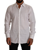 Dolce & Gabbana Elegant White Cotton Dress Shirt - Slim Fit