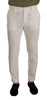 Dolce & Gabbana Elegant Slim Fit Cotton Trousers