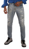 Dolce & Gabbana Elegant Light Blue Straight Denim Jeans