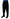 Dolce & Gabbana Chic Black Cargo Pants with Stretch Comfort