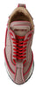 Jimmy Choo Ballet Pink Chic Padded Sneakers