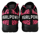Plein Sport Chic Pink Blush Athletic Sneakers