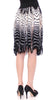 Alice Palmer Chic Black & White Knitted Skirt