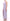 Barbara Casasola Elegant Long Silk Gown in Lavender