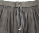 Dolce & Gabbana Elegant Silk Black Skirt for Evenings