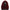 Dolce & Gabbana Luxurious Bordeaux Fur Hooded Scarf Wrap