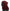 Dolce & Gabbana Luxurious Bordeaux Fur Hooded Scarf Wrap