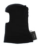 Dolce & Gabbana Elegant Black Sequined Hooded Scarf Wrap