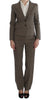 BENCIVENGA Beige Wool-Cotton Suit Set Chic Elegance
