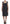 BENCIVENGA Elegant Gray Checkered Sheath Suit Set