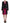 Exte Chic Black and Pink Skirt Suit Ensemble
