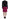 Exte Chic Black and Pink Skirt Suit Ensemble