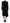 Exte Elegant Two-Piece Skirt Suit in Black & Blue