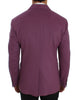 Dolce & Gabbana Elegant Purple Cashmere-Silk Blend Blazer