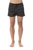 Roberto Cavalli Sport Army Polyester Men's Swim Trunk