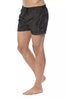 Roberto Cavalli Sport Army Polyester Men's Swim Trunk