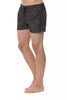 Roberto Cavalli Sport Army Polyester Men Swimwear