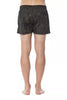 Roberto Cavalli Sport Army Polyester Men Swimwear