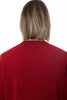 Billionaire Italian Couture Red Merino Wool Men Sweater