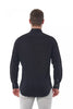 Bagutta Black Cotton Men's Shirt