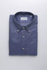 Robert Friedman Blue Cotton Men Shirt
