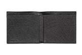 Trussardi Black Leather Men Wallet