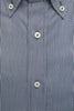 Robert Friedman Blue Cotton Men Shirt