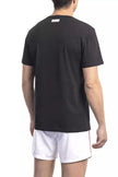 Bikkembergs Black Cotton Men T-Shirt