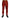 Dolce & Gabbana Elegant Silk Dress Trousers in Red Bird Print