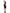 Roccobarocco Elegant Black Sheath Knee-Length Dress