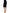 Cavalli Elegant Black Pencil Skirt for Sophisticated Style