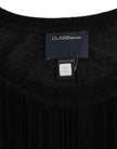 Cavalli Elegant Short Sleeved Black Jumper